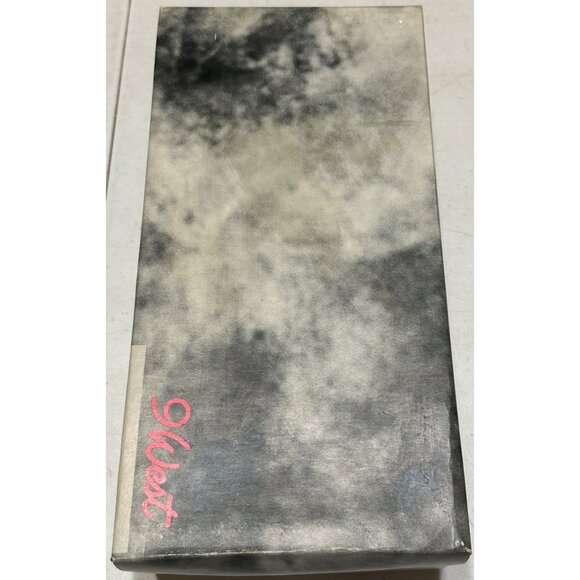 VINTAGE Nine West Low Heel White Slip-on Leather Sandals Women's Size 6M (READ) - Picture 11 of 16